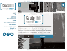 Tablet Screenshot of capitolhillwritersgroup.org